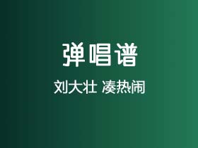 刘大壮《凑热闹》吉他谱G调吉他弹唱谱