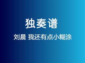 刘晨《我还有点小糊涂》吉他谱G调吉他指弹独奏谱