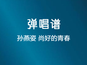 孙燕姿《尚好的青春》吉他谱C调吉他弹唱谱